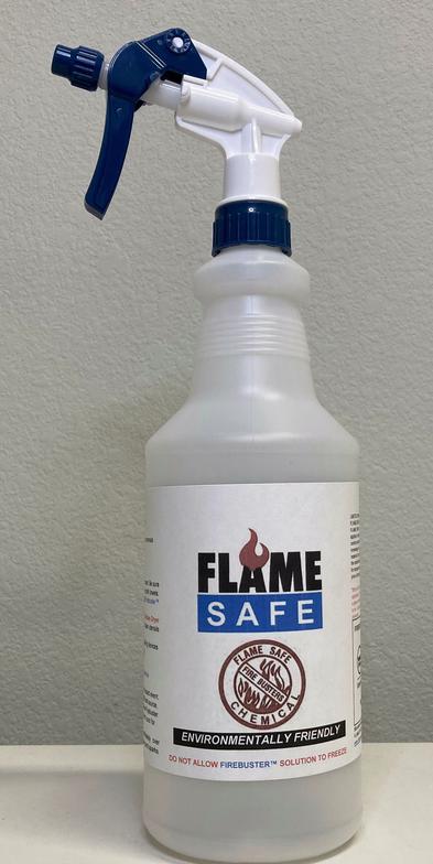 liquid fire retardant, flame retardant spray for interior fabrics
