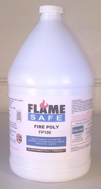 One gallon Fire Poly FP100 fire retardant