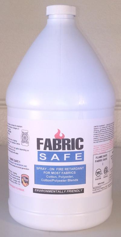 flame retardant for fabric interior curtains, drapery, upholstery
