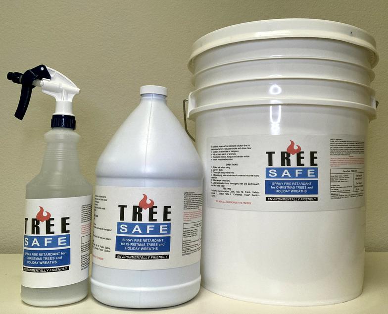 fire retardant  for Christmas trees