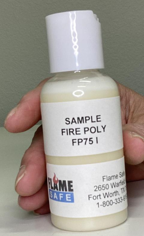 fire retardant free samples