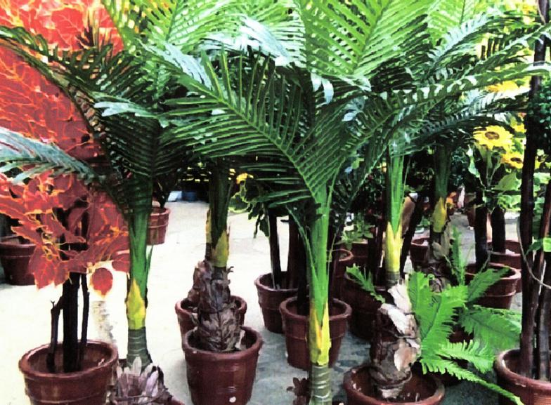 fire retardant for artificial foliage